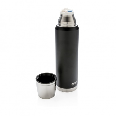 Logo trade promotional gifts image of: Swiss Peak Elite 1L copper vacuum flask