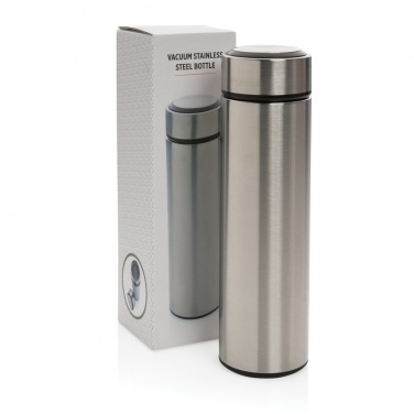 Logo trade advertising products image of: Vacuum stainless steel bottle