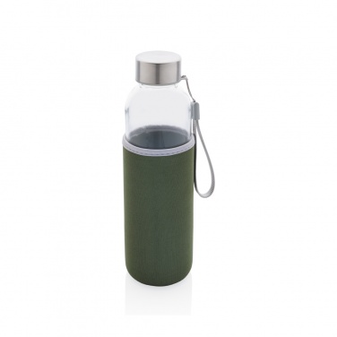 Logotrade promotional merchandise picture of: Glass bottle with neoprene sleeve