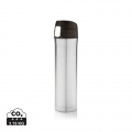 Easy lock vacuum flask, silver