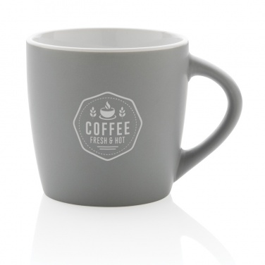 Logo trade advertising products image of: Ceramic mug with coloured inner 300ml