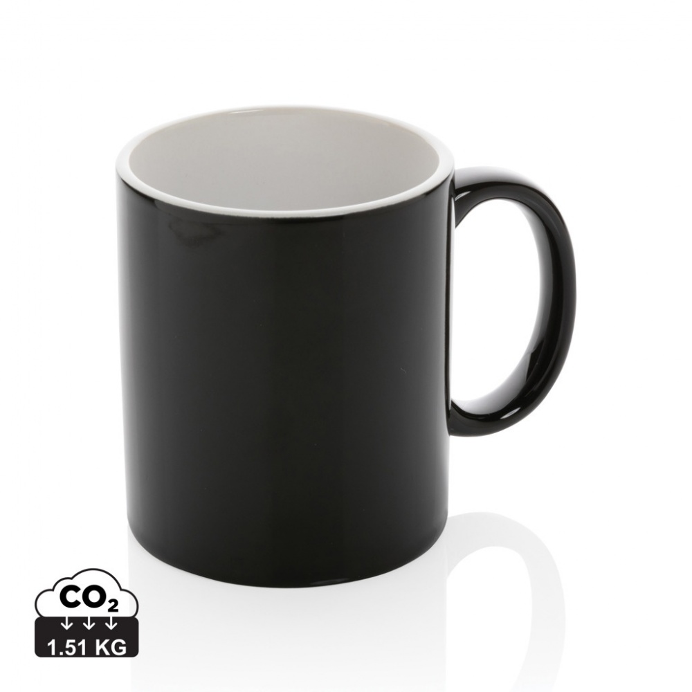 Logo trade corporate gifts picture of: Ceramic classic mug 350ml