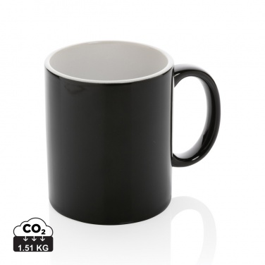 Logo trade corporate gift photo of: Ceramic classic mug 350ml