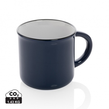 Logo trade promotional products image of: Vintage ceramic mug 280ml