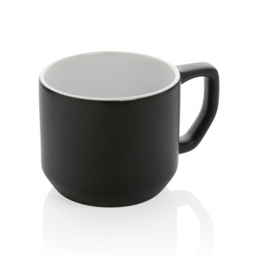 Logo trade corporate gifts picture of: Ceramic modern mug 350ml