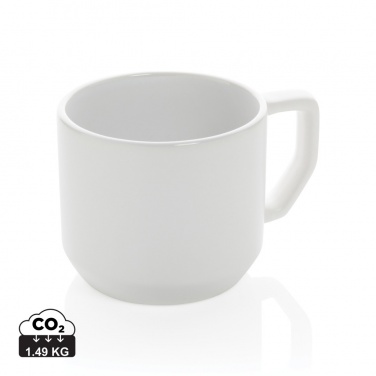 Logo trade corporate gifts picture of: Ceramic modern mug 350ml