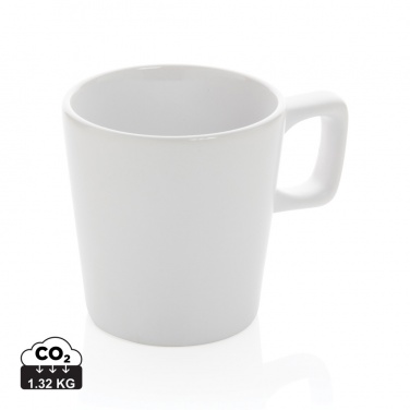 Logo trade promotional item photo of: Ceramic modern coffee mug 300ml