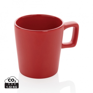 Logotrade promotional merchandise photo of: Ceramic modern coffee mug 300ml