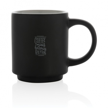 Logotrade promotional item image of: Ceramic stackable mug 180ml