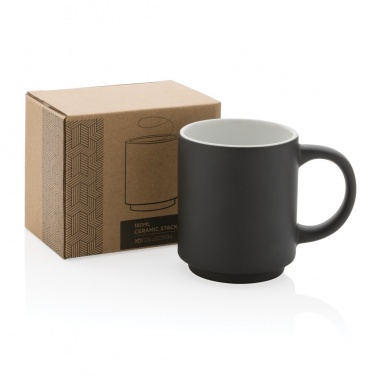 Logo trade corporate gift photo of: Ceramic stackable mug 180ml