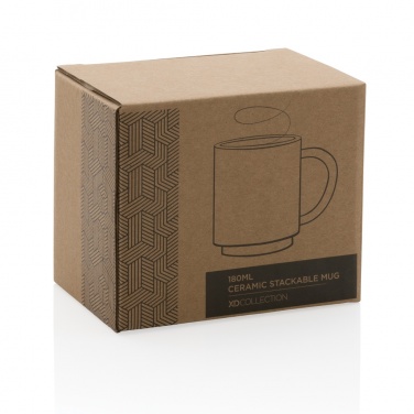 Logotrade corporate gift picture of: Ceramic stackable mug 180ml