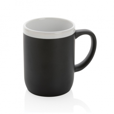 Logotrade promotional merchandise picture of: Ceramic mug with white rim 300ml