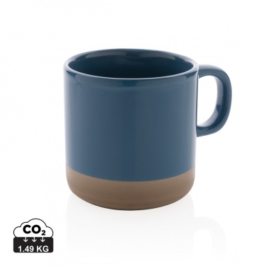 Logo trade corporate gifts image of: Glazed ceramic mug 360ml