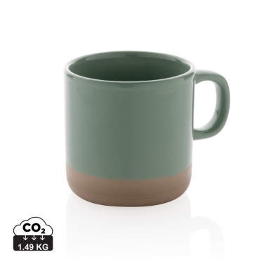 Logotrade promotional giveaway image of: Glazed ceramic mug 360ml