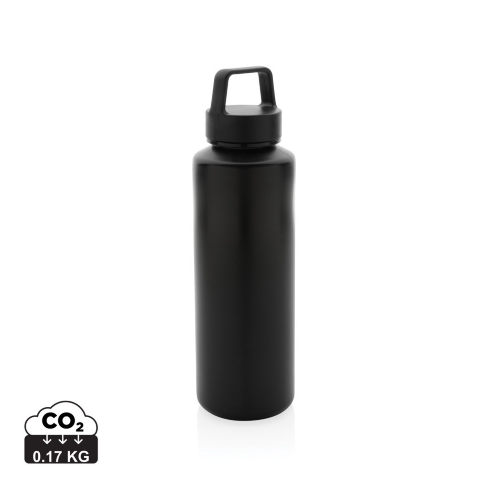 Logo trade promotional items picture of: RCS certified recycled PP water bottle with handle