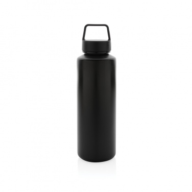 Logo trade promotional item photo of: RCS certified recycled PP water bottle with handle