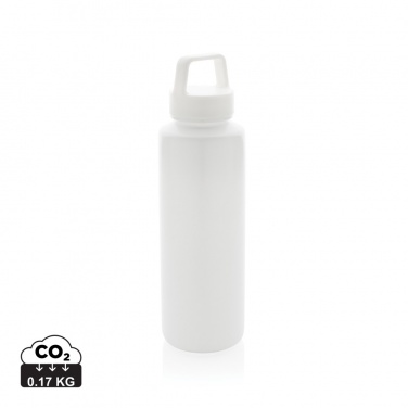 Logo trade corporate gifts picture of: RCS certified recycled PP water bottle with handle