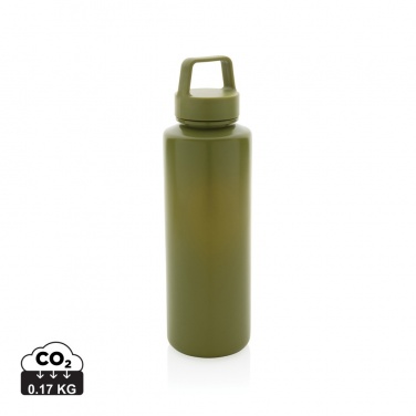 Logo trade promotional merchandise photo of: RCS certified recycled PP water bottle with handle