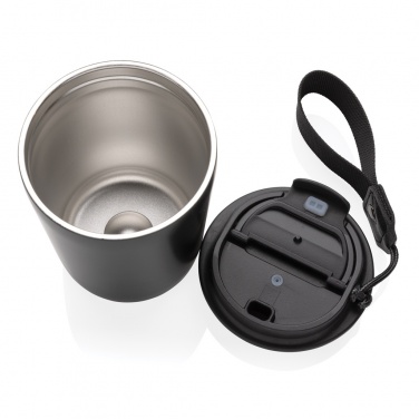 Logo trade business gift photo of: Cuppa RCS re-steel vacuum tumbler with lanyard