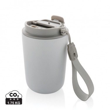 Logo trade promotional product photo of: Cuppa RCS re-steel vacuum tumbler with lanyard