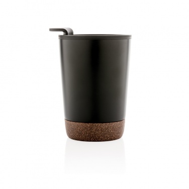 Logo trade advertising products picture of: GRS RPP stainless steel cork coffee tumbler