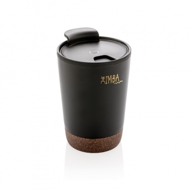 Logotrade advertising product picture of: GRS RPP stainless steel cork coffee tumbler