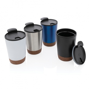 Logo trade advertising products picture of: GRS RPP stainless steel cork coffee tumbler