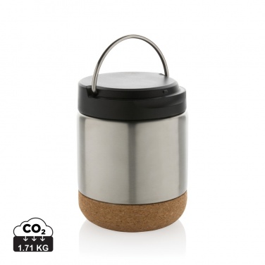 Logotrade promotional item image of: Savory RCS certified recycled stainless steel foodflask