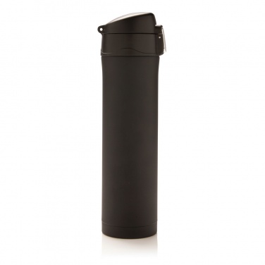 Logo trade corporate gifts image of: RCS Re-steel easy lock vacuum flask