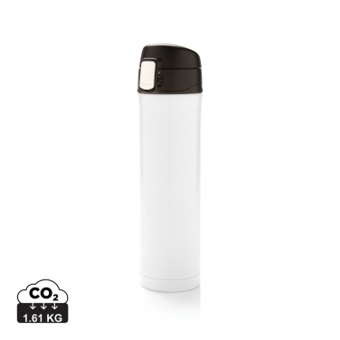 Logo trade promotional products image of: RCS Re-steel easy lock vacuum flask