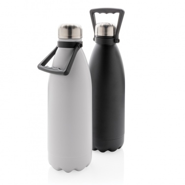 Logo trade promotional giveaway photo of: RCS Recycled stainless steel large vacuum bottle 1.5L