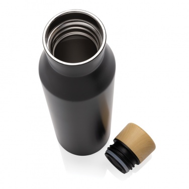 Logo trade corporate gift photo of: Gaia RCS certified recycled stainless steel vacuum bottle