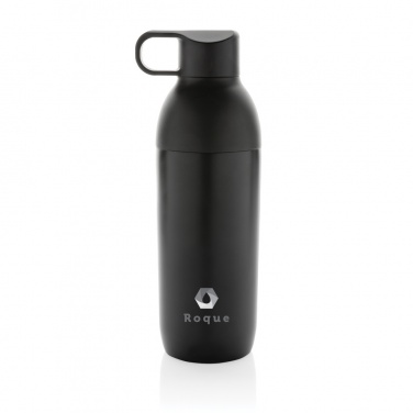 Logo trade corporate gifts picture of: Flow RCS recycled stainless steel vacuum bottle