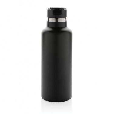 Logo trade promotional item photo of: Hydro RCS recycled stainless steel vacuum bottle with spout