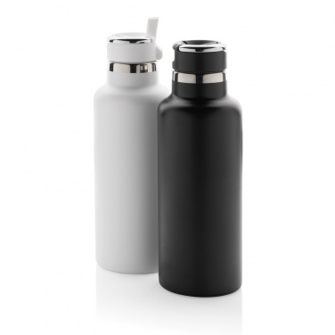 Logo trade promotional merchandise photo of: Hydro RCS recycled stainless steel vacuum bottle with spout