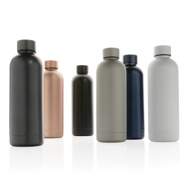 Logotrade corporate gift image of: RCS Recycled stainless steel Impact vacuum bottle