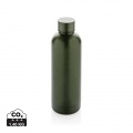 RCS Recycled stainless steel Impact vacuum bottle, green