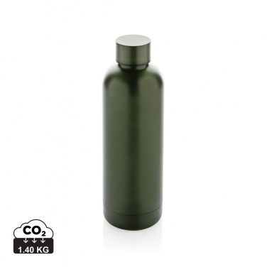 Logo trade promotional items image of: RCS Recycled stainless steel Impact vacuum bottle