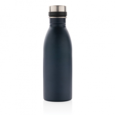 Logo trade advertising products picture of: RCS Recycled stainless steel deluxe water bottle