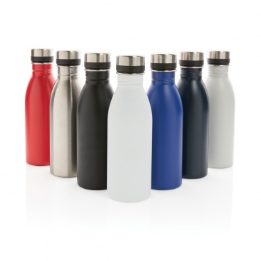 Logo trade corporate gifts picture of: RCS Recycled stainless steel deluxe water bottle