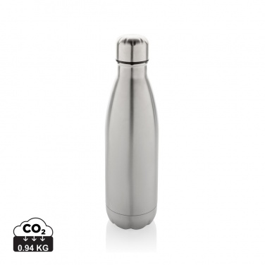 Logo trade advertising products picture of: Eureka RCS certified re-steel single wall water bottle