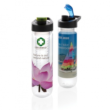 Logo trade advertising products image of: Water bottle with infuser