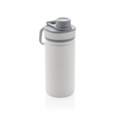 Logo trade business gift photo of: Vacuum stainless steel bottle with sports lid 550ml