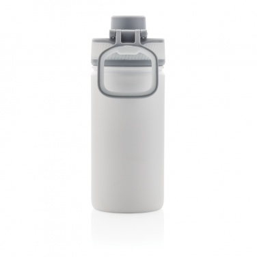 Logo trade promotional giveaways image of: Vacuum stainless steel bottle with sports lid 550ml