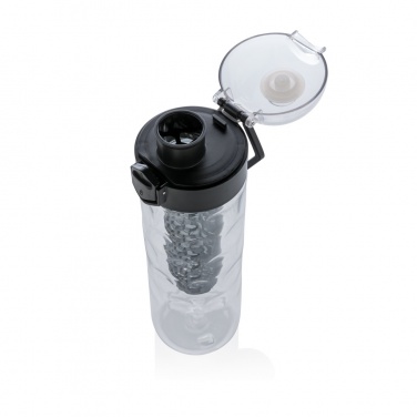 Logo trade promotional products image of: Honeycomb lockable leak proof infuser bottle