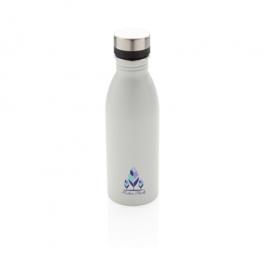 Logo trade promotional gift photo of: Deluxe stainless steel water bottle