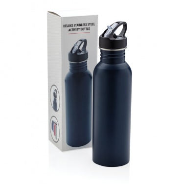 Logo trade promotional item photo of: Deluxe stainless steel activity bottle