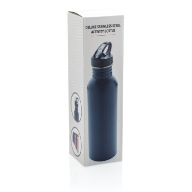 Logo trade promotional merchandise image of: Deluxe stainless steel activity bottle