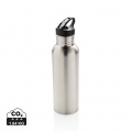 Deluxe stainless steel activity bottle, silver