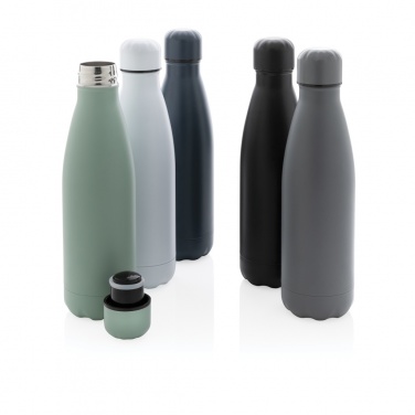 Logotrade advertising products photo of: Solid colour vacuum stainless steel bottle 500 ml